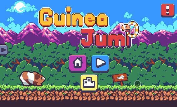 Guinea Jump - Jumping game with guinea pigs screenshot 2