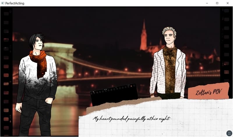 Perfect Acting (Yaoi / Gay Romance Visual Novel) screenshot 5