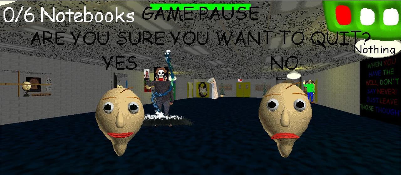 Baldi and Gotta sweep and yeah enjoy +! screenshot 3