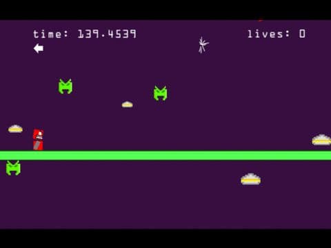Line Jump Run X: Robot Dash - by Cobalt Play 8 bit Games screenshot 4