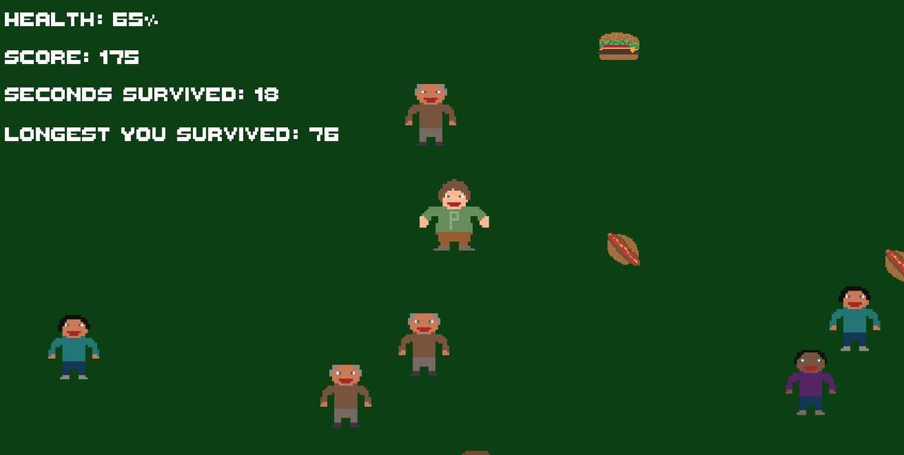 Junk Food Dodger | BlackThornProds Game Jam