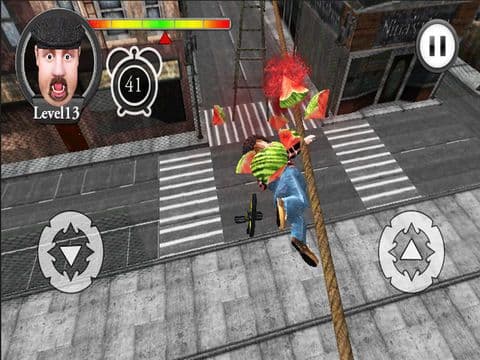 Tightrope Unicycle Master 3D HD Free screenshot 3