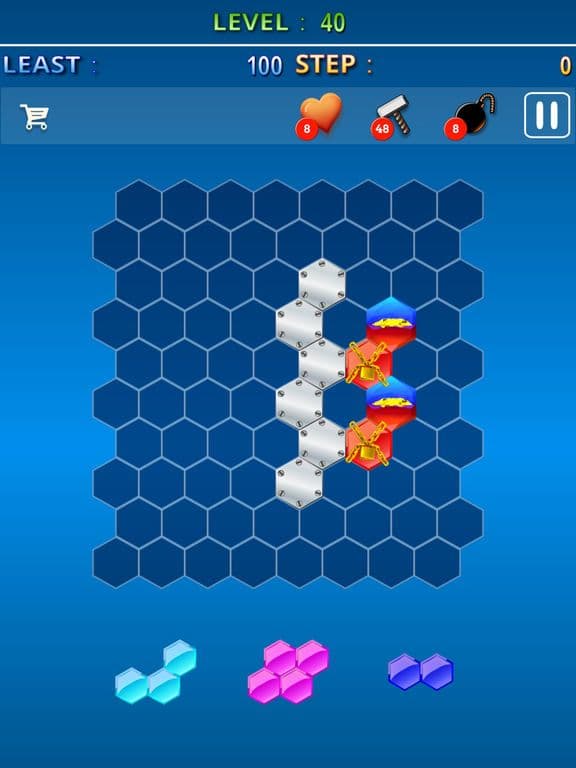 Hexagon Gem Crush screenshot 5