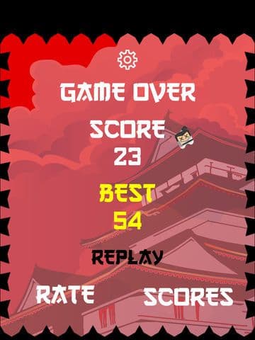 Bouncy Samurai - Tap to Make Him Bounce, Fight Time and Dont Touch the Ninja Shadow Spikes