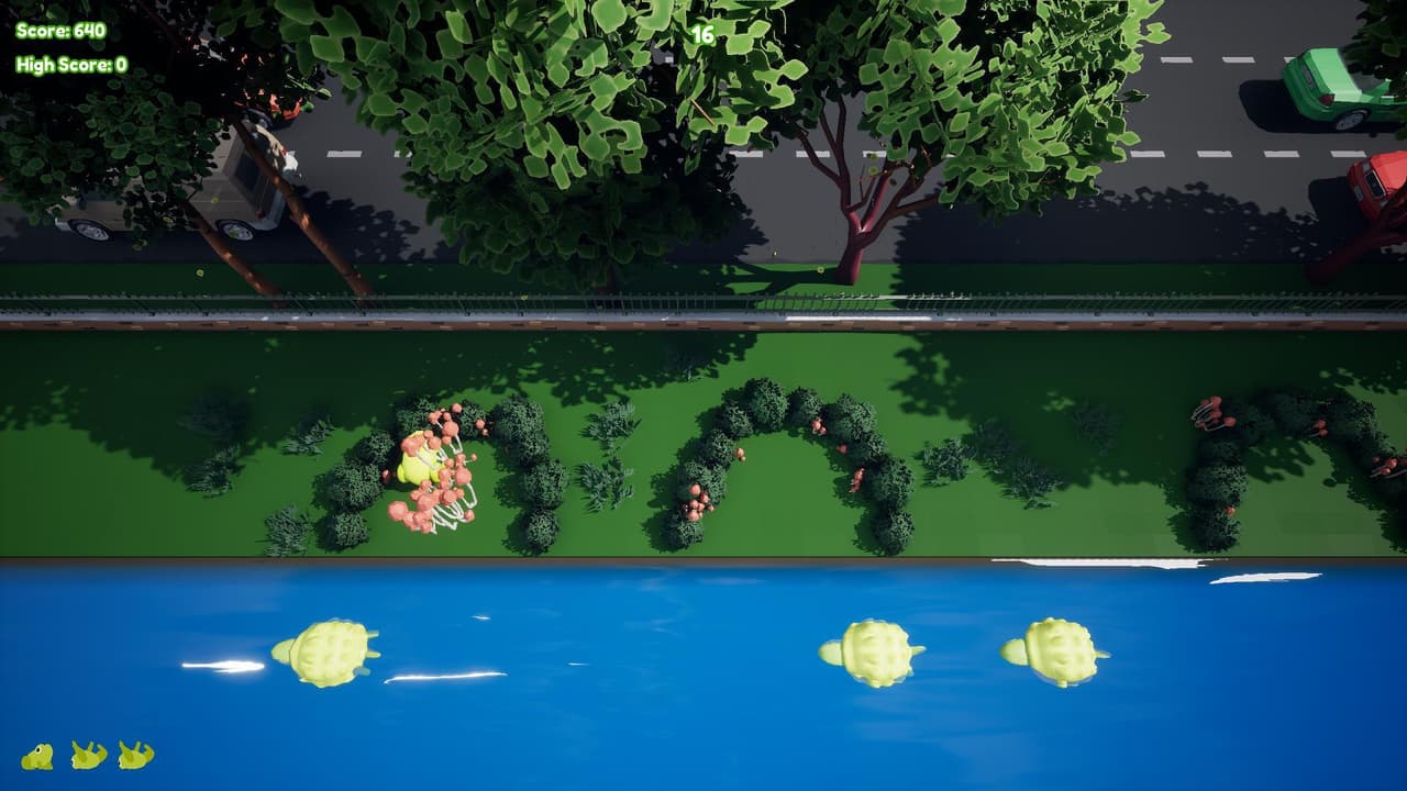 Unreal Froggy Road screenshot 5