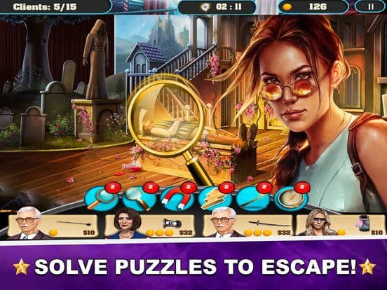 Hidden Object Murder Mystery Adventure Games screenshot 3