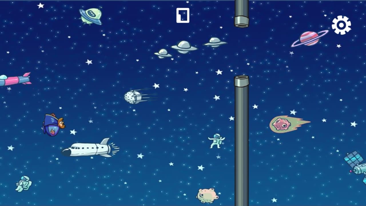 Intergalactical Flappy Hero screenshot 4