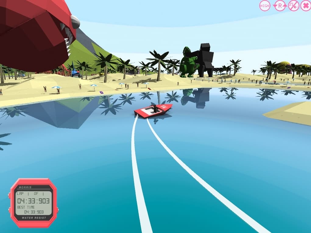 Super Springbreak Speedboat Hero SD