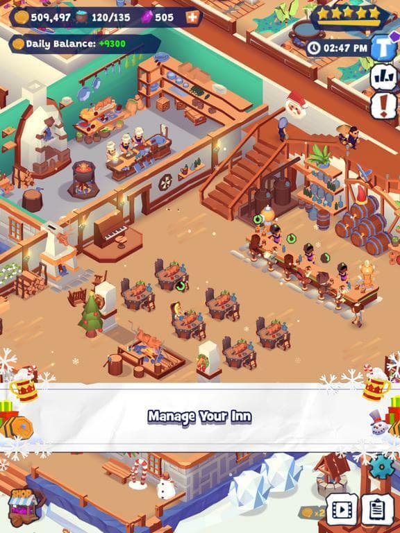 Idle Inn Empire-Tycoon Game screenshot 2