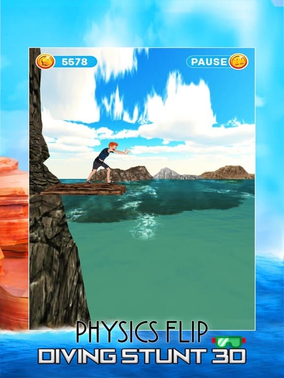 Physics Flip Diving Stunt 3D screenshot 3