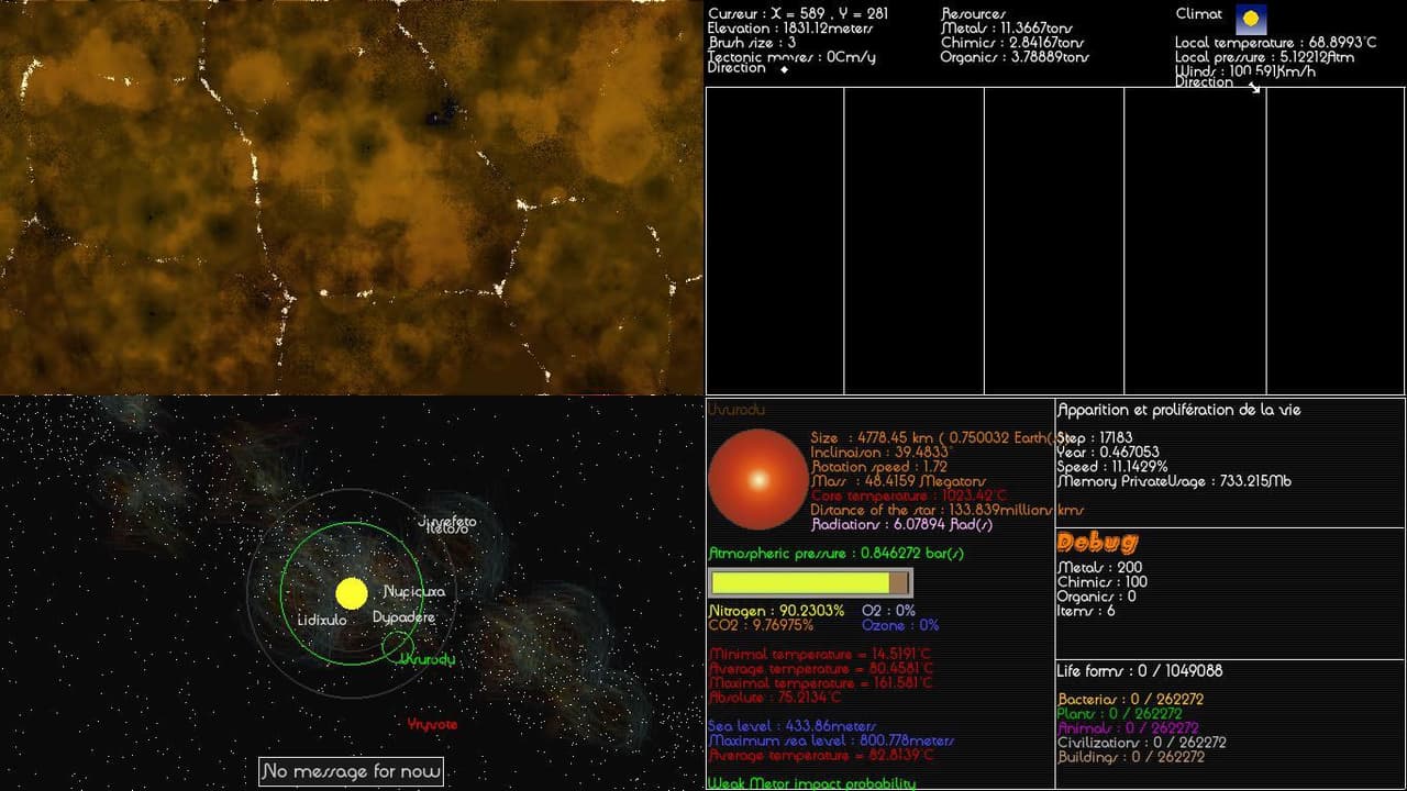 Exo Simulation screenshot 4