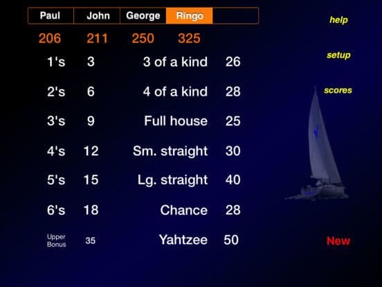 YahScore screenshot 2