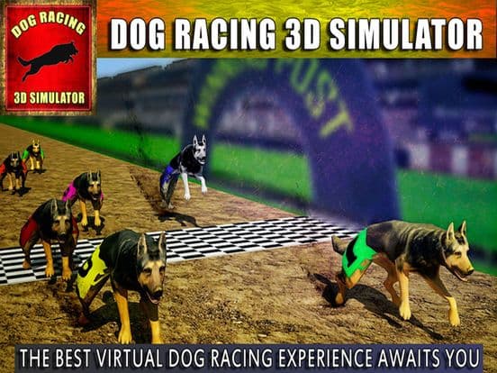 Race Dog Racer Simulator 2016 – Virtual Racing Championship with Real Police Dogs screenshot 2