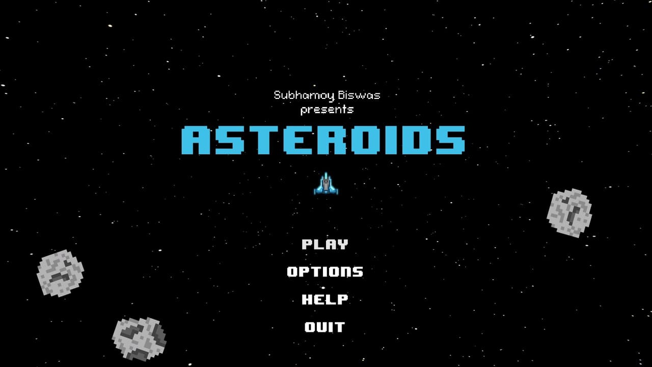 Asteroids Remake (Subhamoy_Biswas) screenshot 2