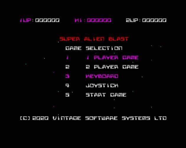 Super Alien Blast | ZX Spectrum 48K screenshot 3