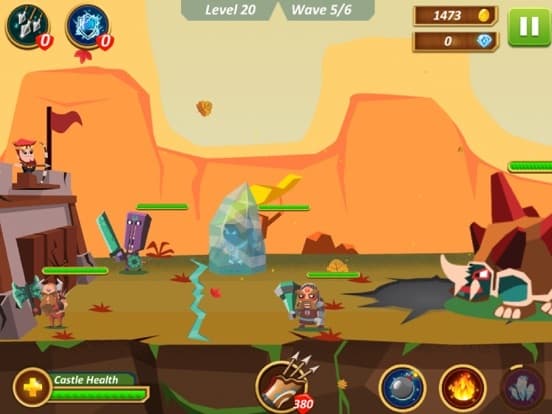 Magic War - Castle Defense screenshot 2