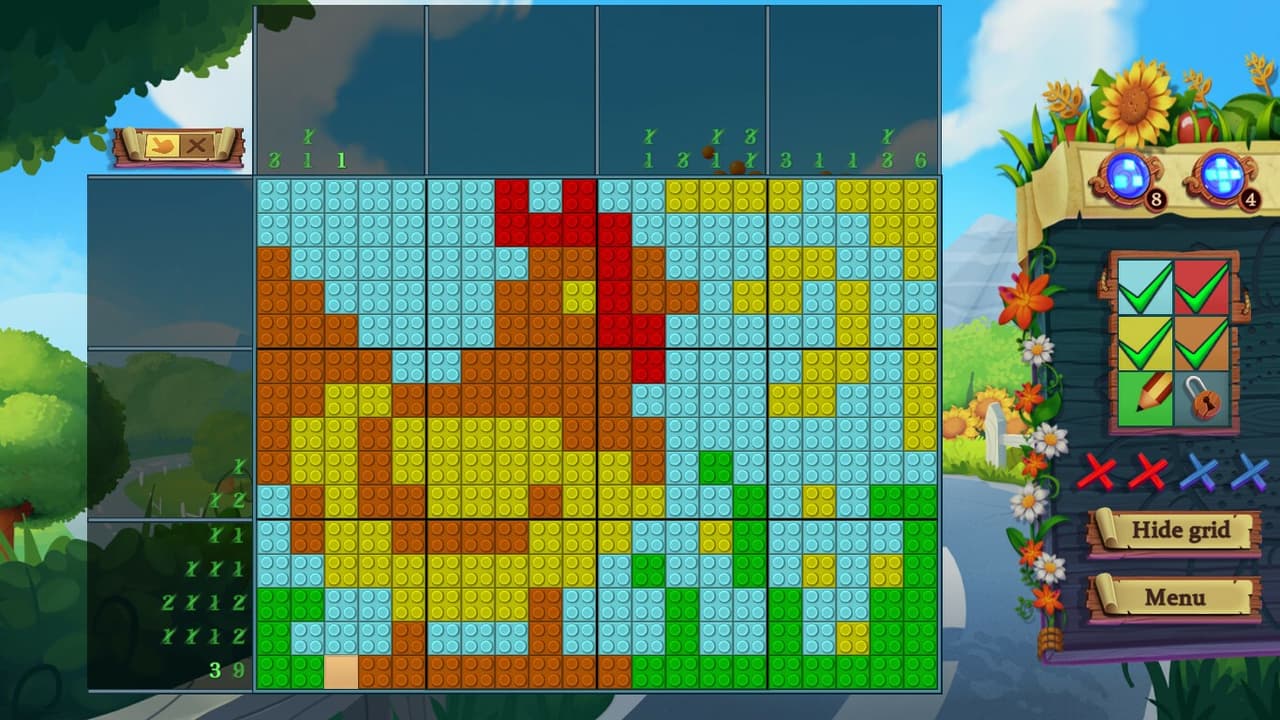 Adventure Mosaics. Grannys Farm screenshot 3