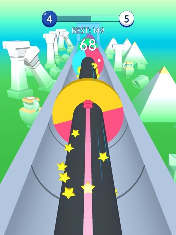 Smash Road - Color Ball Run 3D