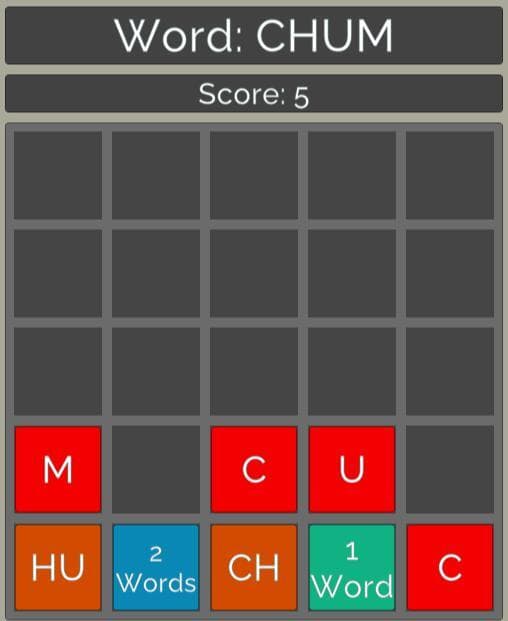 Letter-grid screenshot 2
