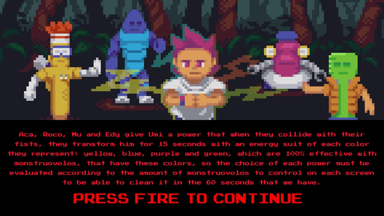 Umi contra los Monstruóvolos screenshot 3