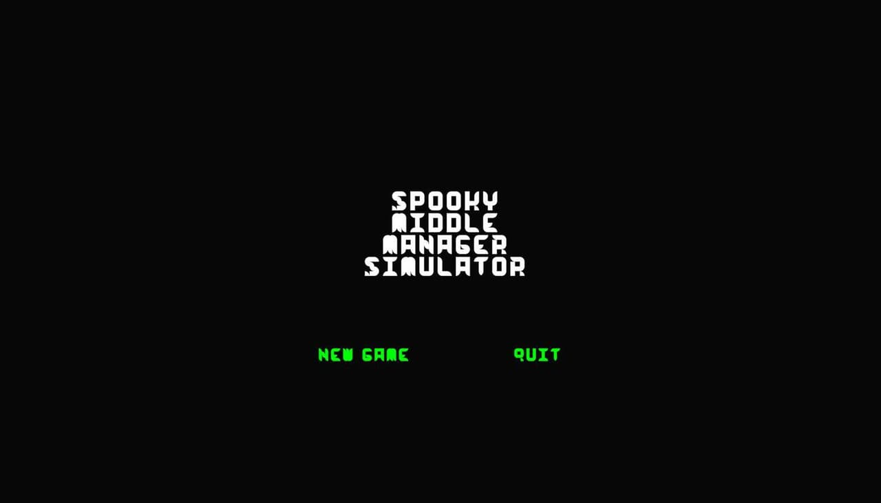 Spooky Middle Manager Simulator