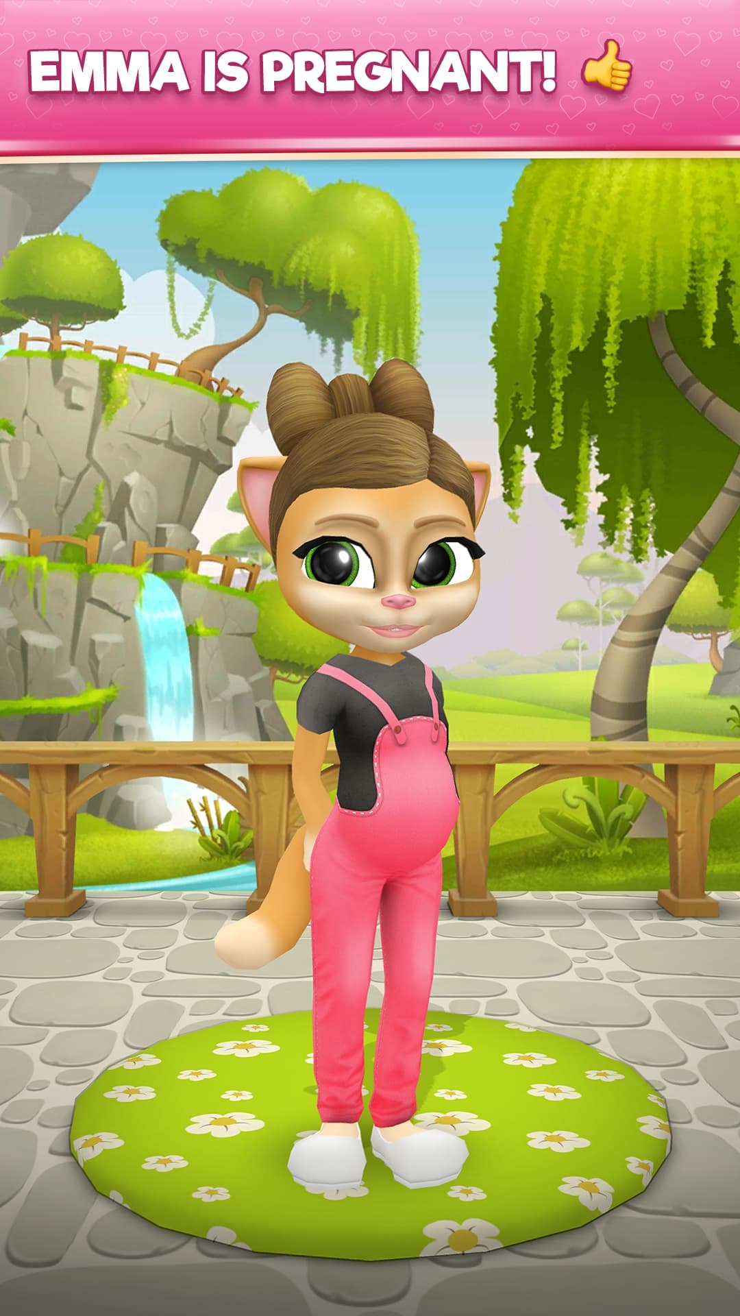 Pregnant Talking Cat Emma (itch) screenshot 2