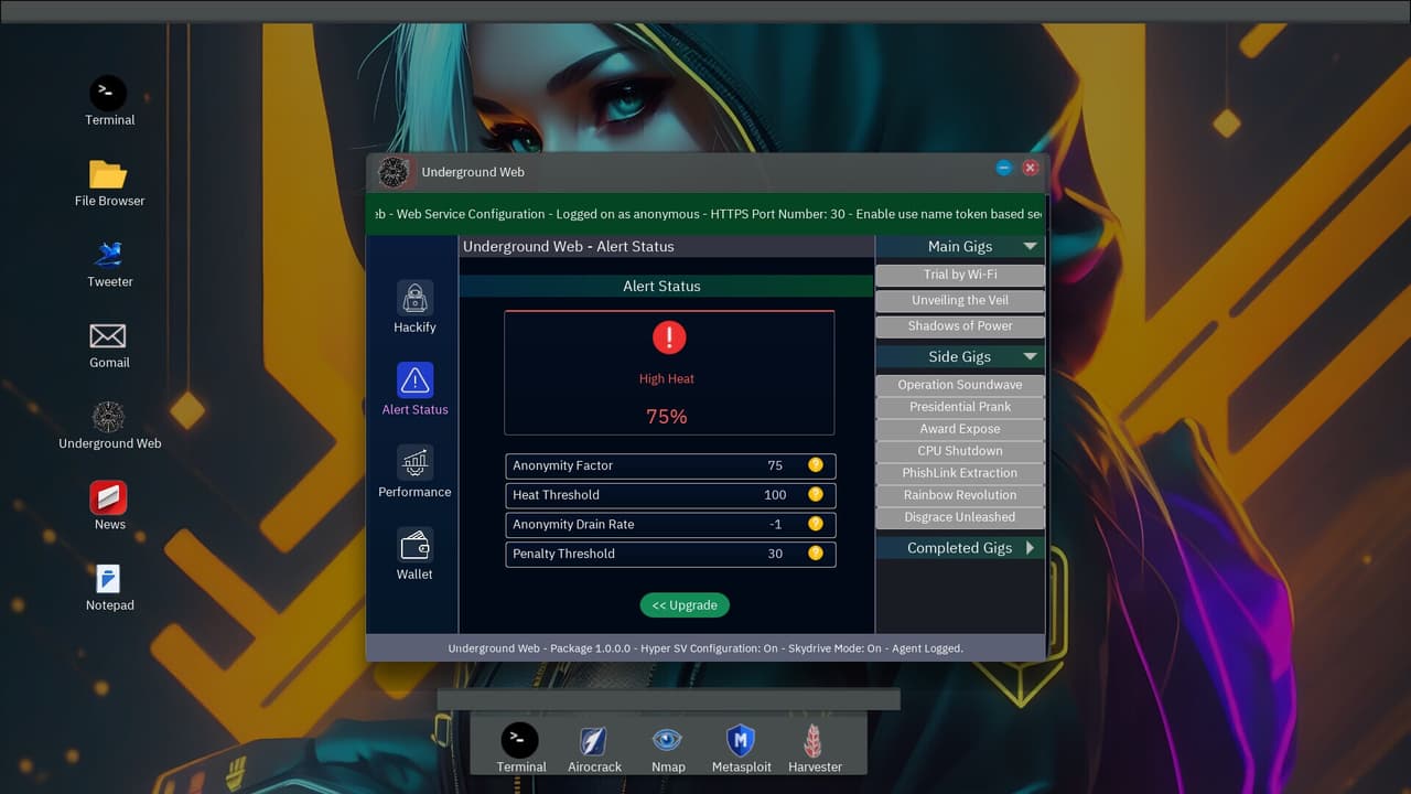 Anonymous Hacker Simulator: Prologue screenshot 3