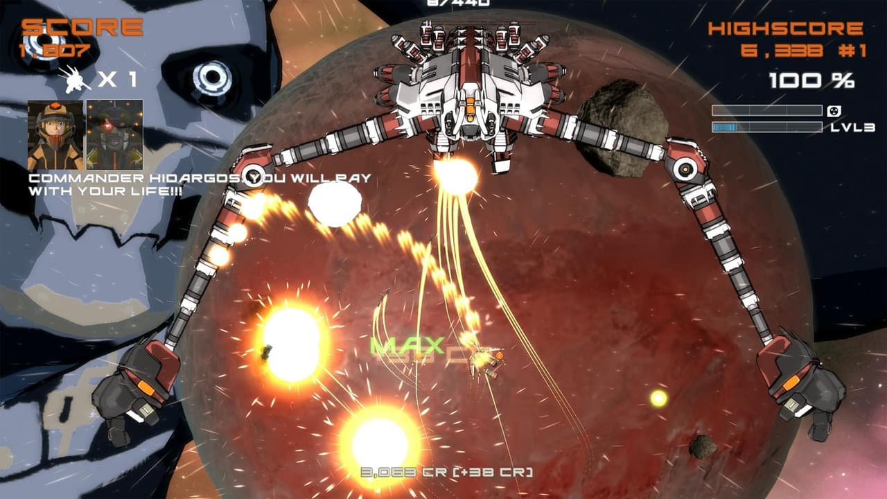 Quantum Revenge - Mecha Robot Space Shooter screenshot 4