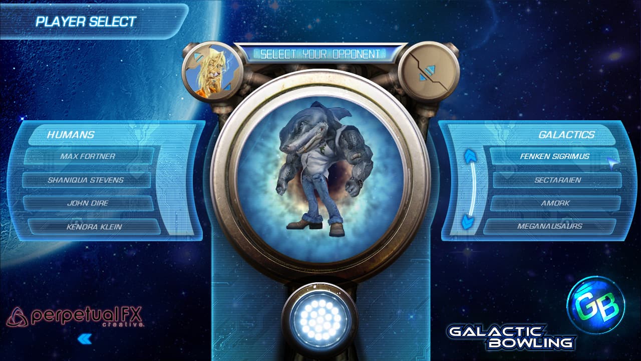Galactic Bowling screenshot 3