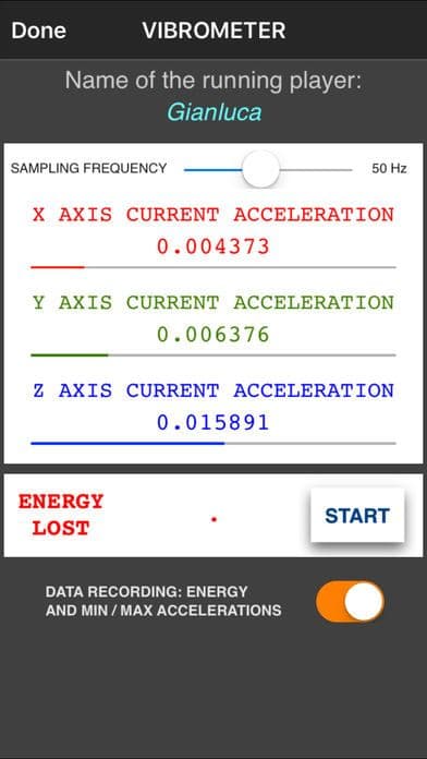 Vibrometer screenshot 3
