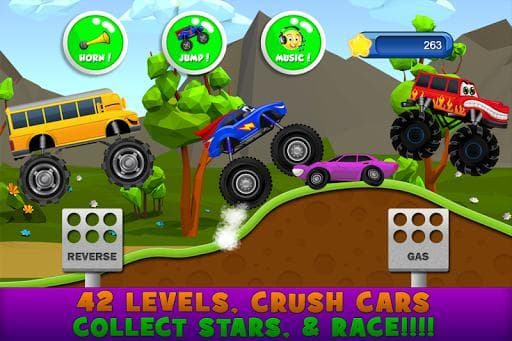 Monster Trucks Game for Kids 2 screenshot 5