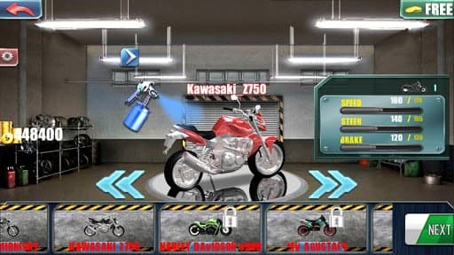 Motorcycle Traffic 3D screenshot 4