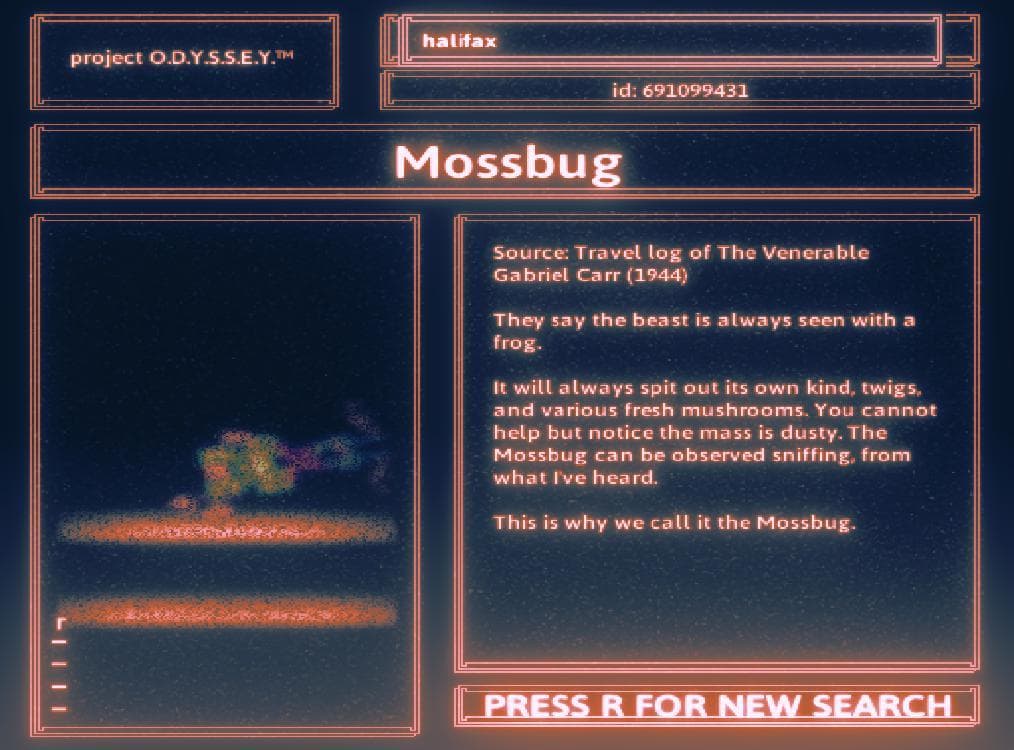 PROJECT O.D.Y.S.S.E.Y. [WEB EDITION] screenshot 2