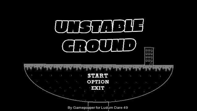 Unstable ground (Gamepopper)