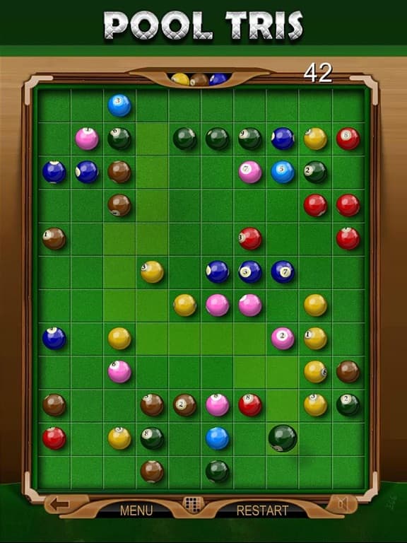 Pooltris Matching Game screenshot 2