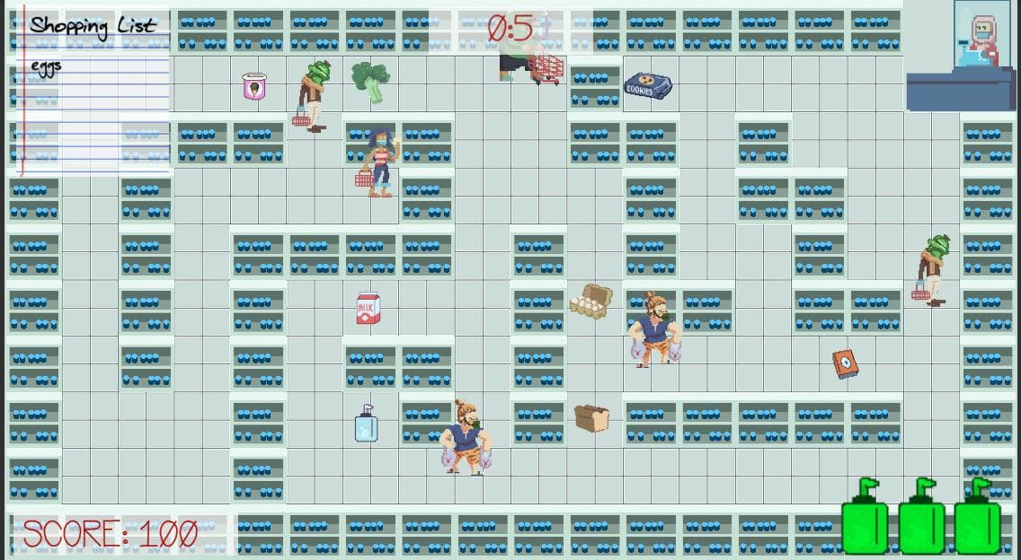Quarantine Cartastrophe: Grocery Run screenshot 2