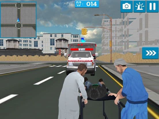 Ambulance Driver 3d Simulator Games screenshot 2