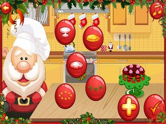 Christmas Cake Maker - Santa Cooking Game screenshot 5
