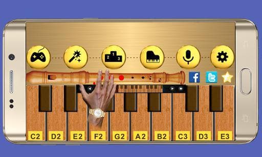 Real Flute & Recorder - Magic Tiles Music Games screenshot 5