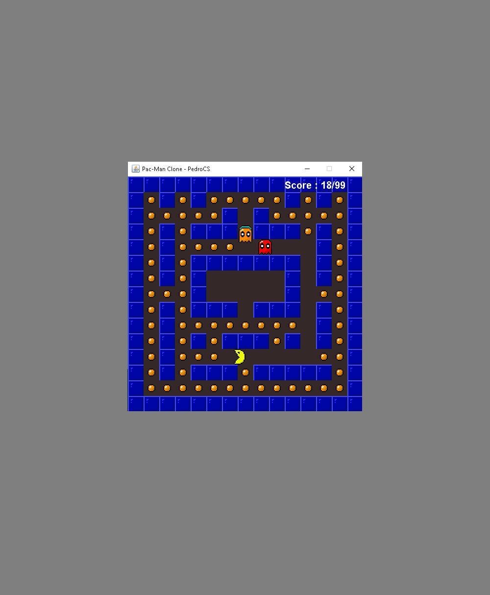 PacMan Clone - Java - 2019