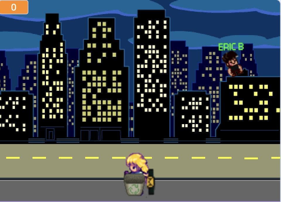 Retro Recycling Game