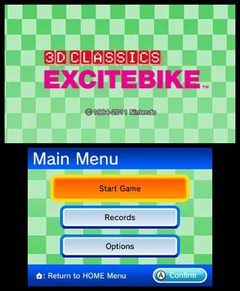 3D Classics Excitebike screenshot 2