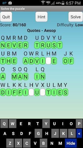 Cryptogram Puzzles Free Trial screenshot 4