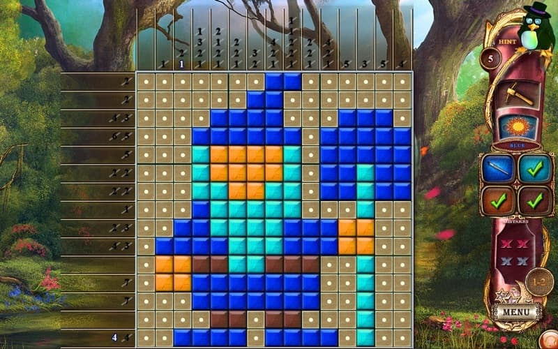 Fantasy Mosaics 14: The Fourth Color screenshot 3