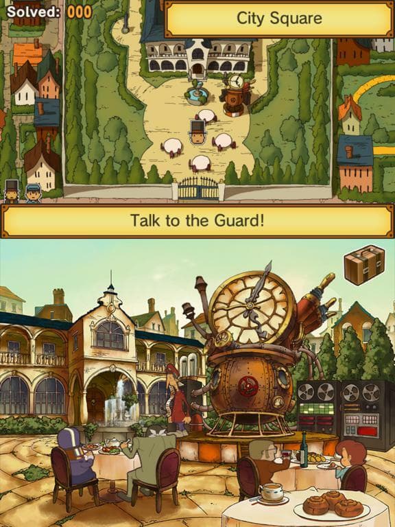 Layton: Unwound Future in HD screenshot 4
