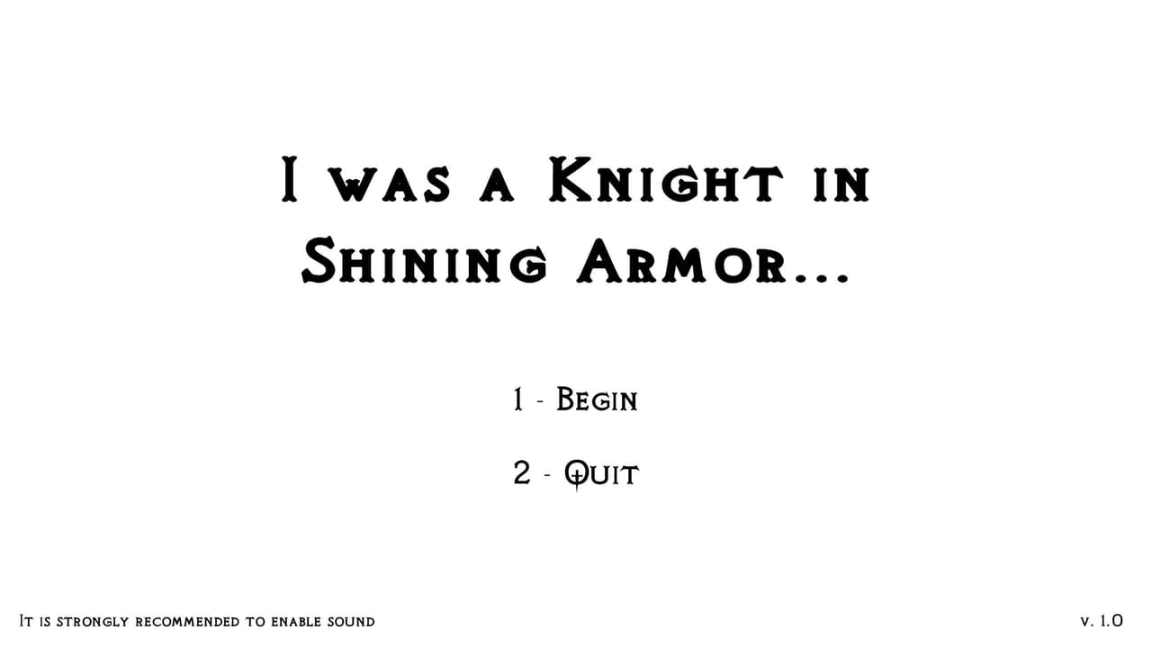 I was a Knight in Shining Armor... screenshot 2