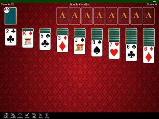 Double Klondike V2 screenshot 2