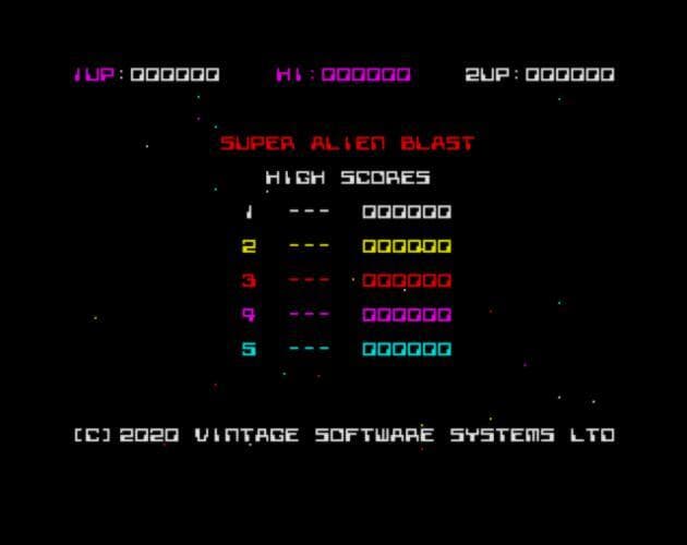 Super Alien Blast | ZX Spectrum 48K screenshot 5