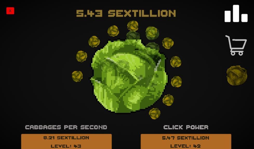 Cabbage Clicker Game