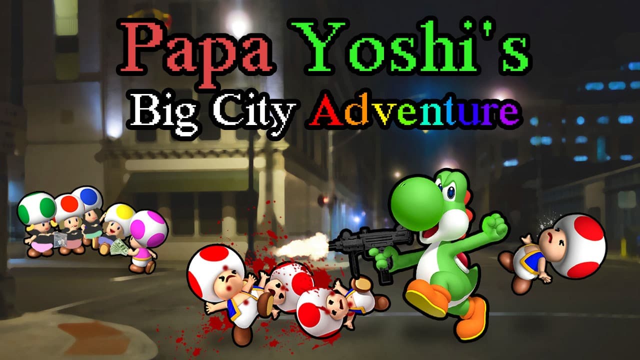Yoshis Big City Adventure screenshot 2